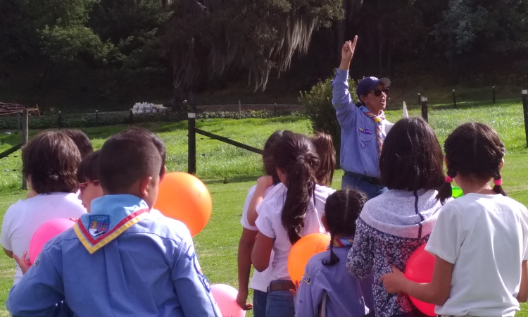 El Campamento del GRUPO SCOUT