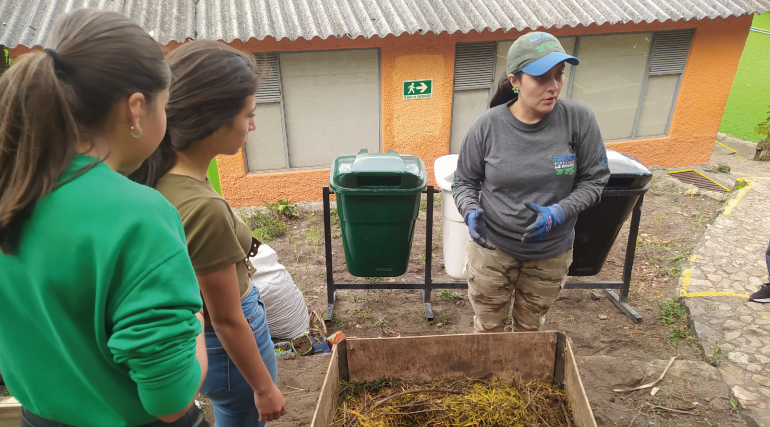 Día del reciclaje - Jardines