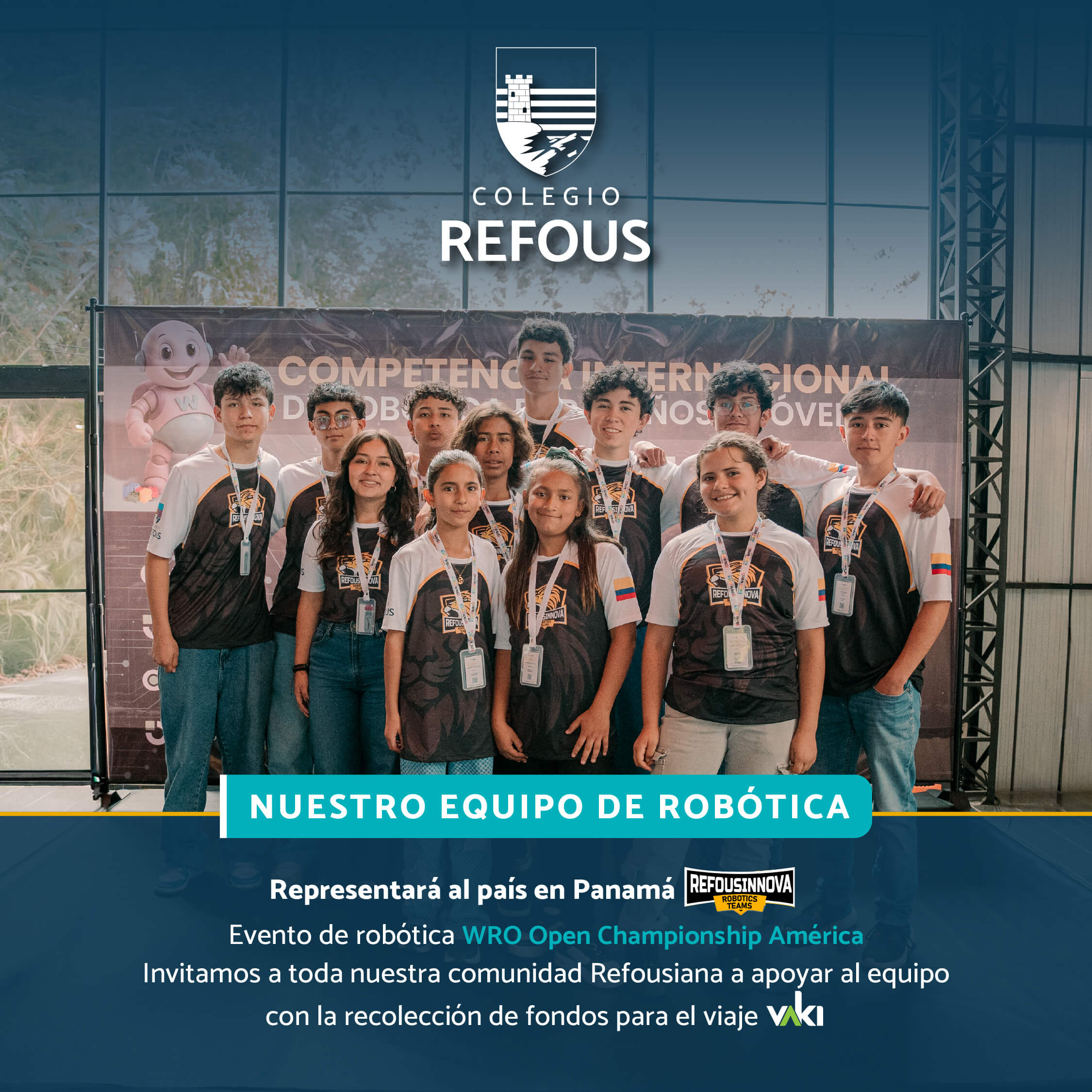 Recolección de fondos - Equipo Refousinnova